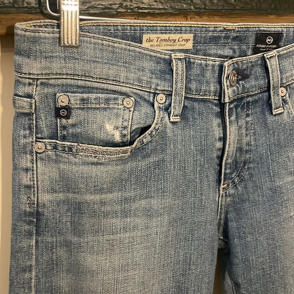 AG Adriano Goldschmied The Tomboy Crop Jean Size 27 - Picture 9 of 16